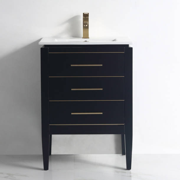 Wrought Studio Anaelle Modern and Contemporary Beveled Frameless Accent